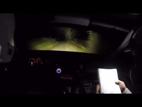 45 Rajd Cieszyńska Barbórka 2019 SKJS - R. Jaroszewski / R. Rydz - OS Leszna Górna - Honda Civic