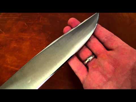 From the Sharpening Bench:  Cold Steel Trailmaster in O1... Awesome!
