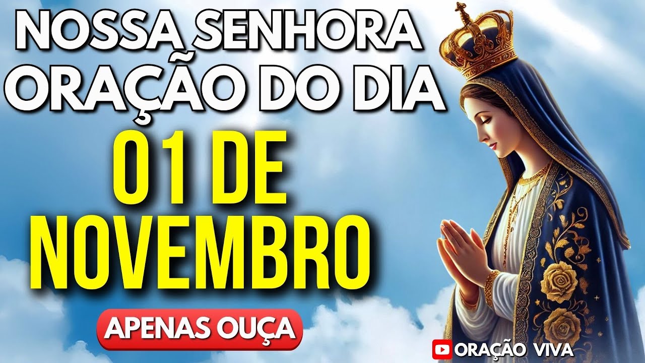 Nossa Senhora Já Está Abrindo as Portas da Sua Vida! Reze Comigo!