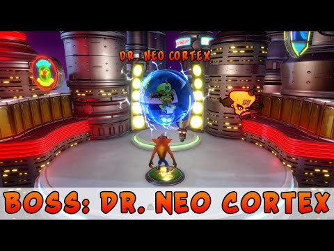 Warp Room 5 Boss: Dr. Neo Cortex • Crash Bandicoot 3 N. Sane Trilogy • 108% Walkthrough • Pt 30