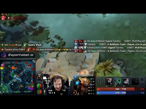 33 the Genius of Dota ganking mid at minute 3 -Gorgc & Yapzor reactions