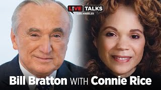 Bill Bratton in conversation with Connie Rice at Live Talks Los Angeles