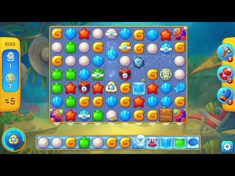 [FISHDOM Walkthrough] Level 6195 Super Hard