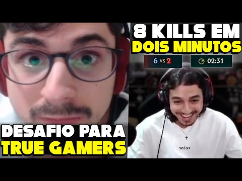 DESAFIO PARA TRUE GAMERS ( SHINI ), KENNZY INCRÉDULO COM SUPER SERVER, DUO DO AMOR - MMS LOL