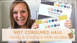 NOT CONSUMED REVIEW | Not Consumed Flip Through | Bible Studies for Families | Kids Bible Studies