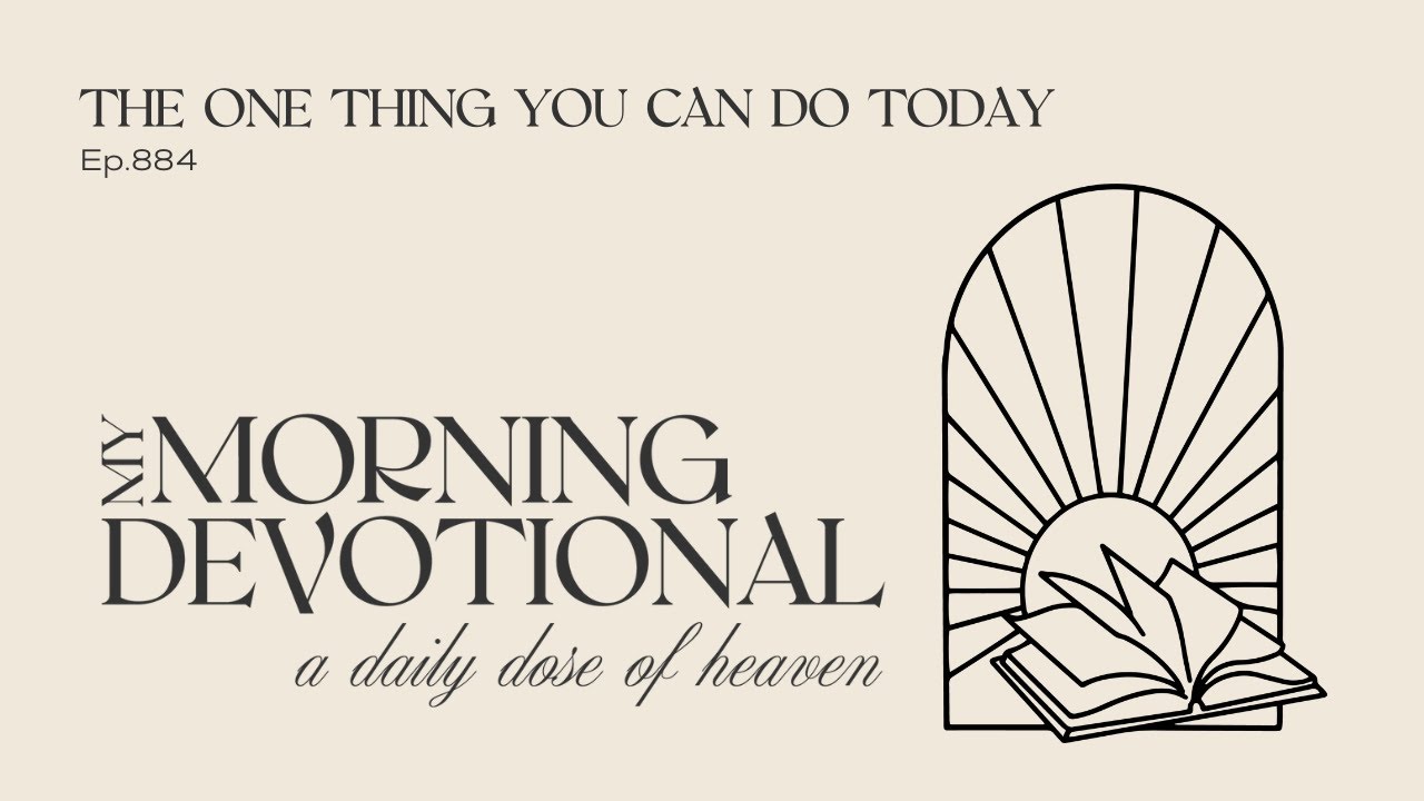 The One Thing You Can Do Today