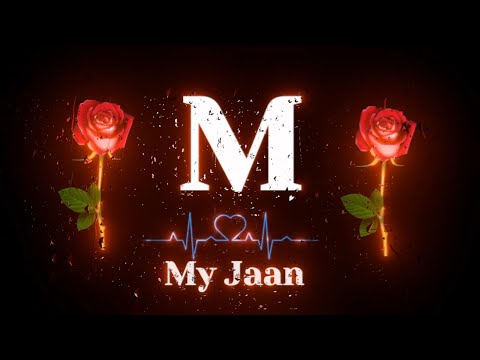 M Name wala status shayari ❤️🥰||love status video 😍😍||WhatsApp status video 💕🥰