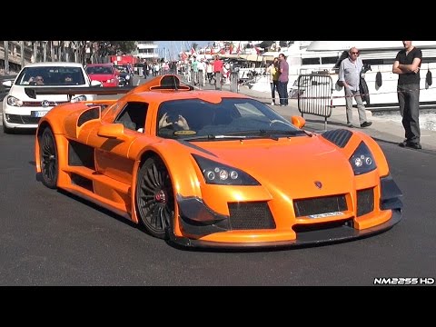 Gumpert Apollo Sport 4.2 V8 Twin Turbo LOUD Accelerations & Sounds in Monaco!