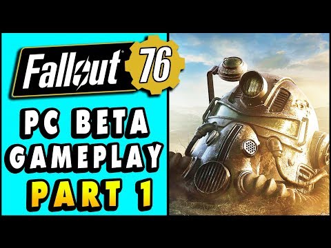 FALLOUT 76 Gameplay Part 1 - VAULT 76, Searching For The Overseer & Flatwoods (Fallout 76 Gameplay)