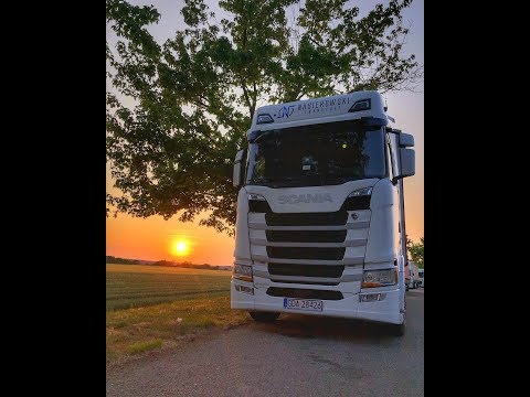 Scania S450 + Wiedzmin Sound Gps [ETS2] 1.35