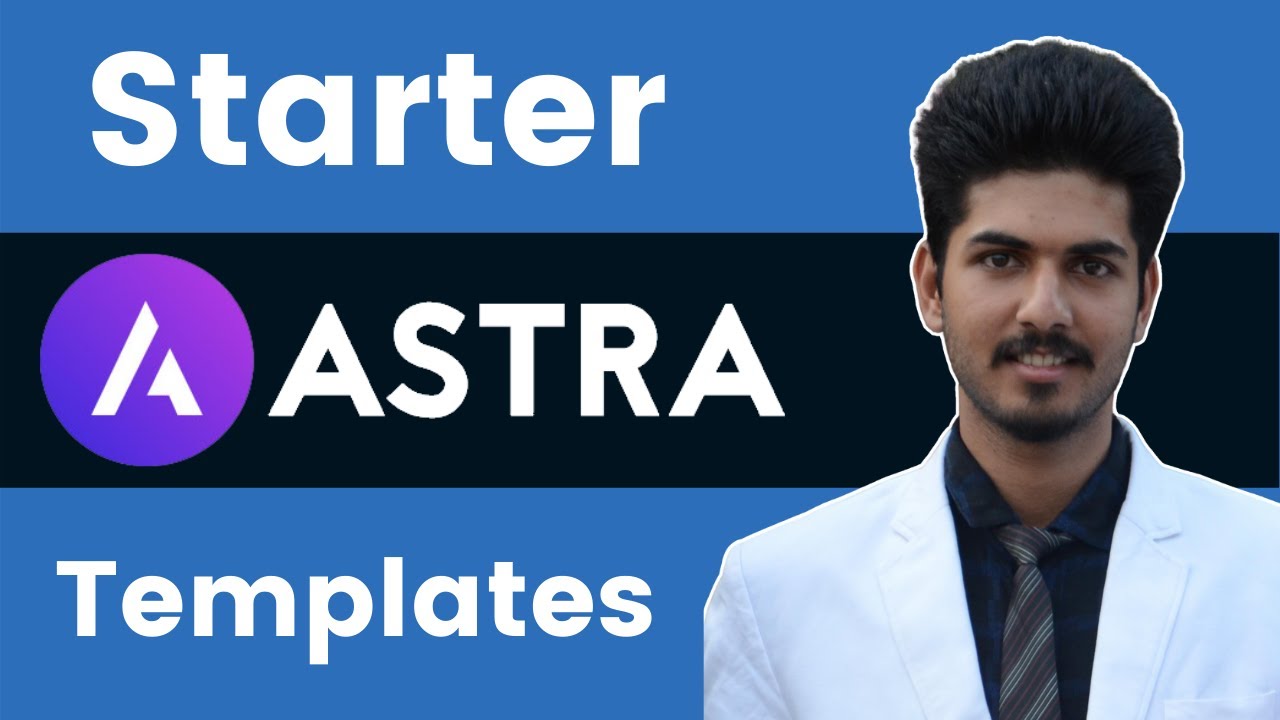 Quick Astra Theme Tutorial - Astra Starter Templates Tutorial - Setup Website Quickly