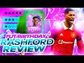 FUT Birthday Rashford Evolution Review  - EA FC24 Player Review