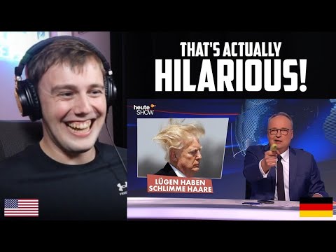 American Reacts to Heute Show Embarrassing Trump