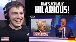 American Reacts to Heute Show Embarrassing Trump