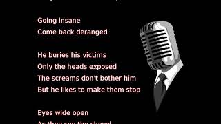 Cannibal Corpse - Heads Shoveled Off (lyrics)