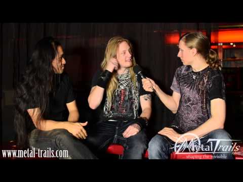 DragonForce Live Interview with Herman Li and Marc Hudson @ The Power Within Tour 2013