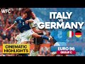 Italia Germania 0 0 EURO 1996 Gruppo C Partita Momenti Salienti E Momenti Migliori