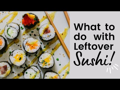 Try this hack for leftover sushi (if there is ever any 🤷‍♀️) #shorts