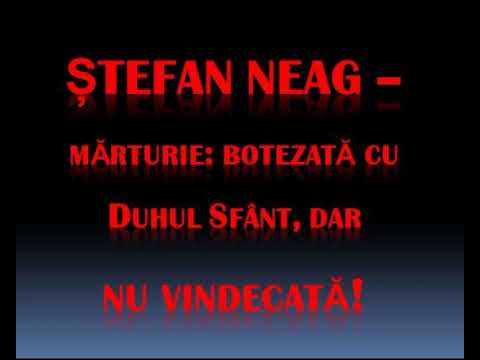 01. Stefan Neag (Lugoj) - Marturie. Botezata cu Duhul Sfant, dar nu vindecata
