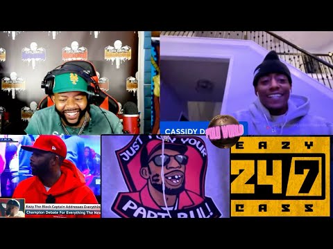 CASSIDY GOES OFF ON EAZY 24/7 VLOG & CHAMPION INTERVIEW + SHOWS NEW BUL MERCH OH NAH!!! 