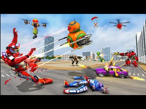 Cheetah Robot Car Transform - Robot Game - Android GamePlay | Walk through a Game