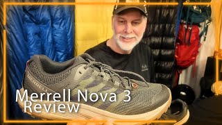Merrell Nova 3: Best Mid-Priced Trail Running/ Hiking Shoe.