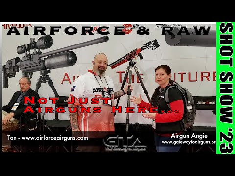 SHOT SHOW ‘23 – AIRFORCE & RAW PT I – NOT JUST AIRGUNS