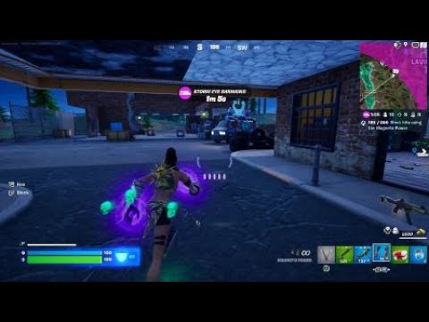 Block hits using the Magneto power#fortnite #fortniteclips #gaming