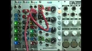 Video thumbnail for Quad Pingable LFO (QPLFO) basic features demo by 4ms Company