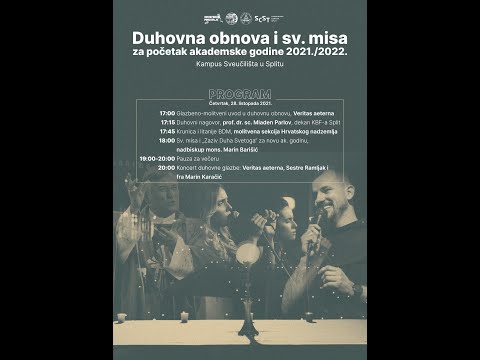 Duhovna obnova, Sv. misa za početak akad. god. & Koncert duhovne glazbe, 28.10.2021.