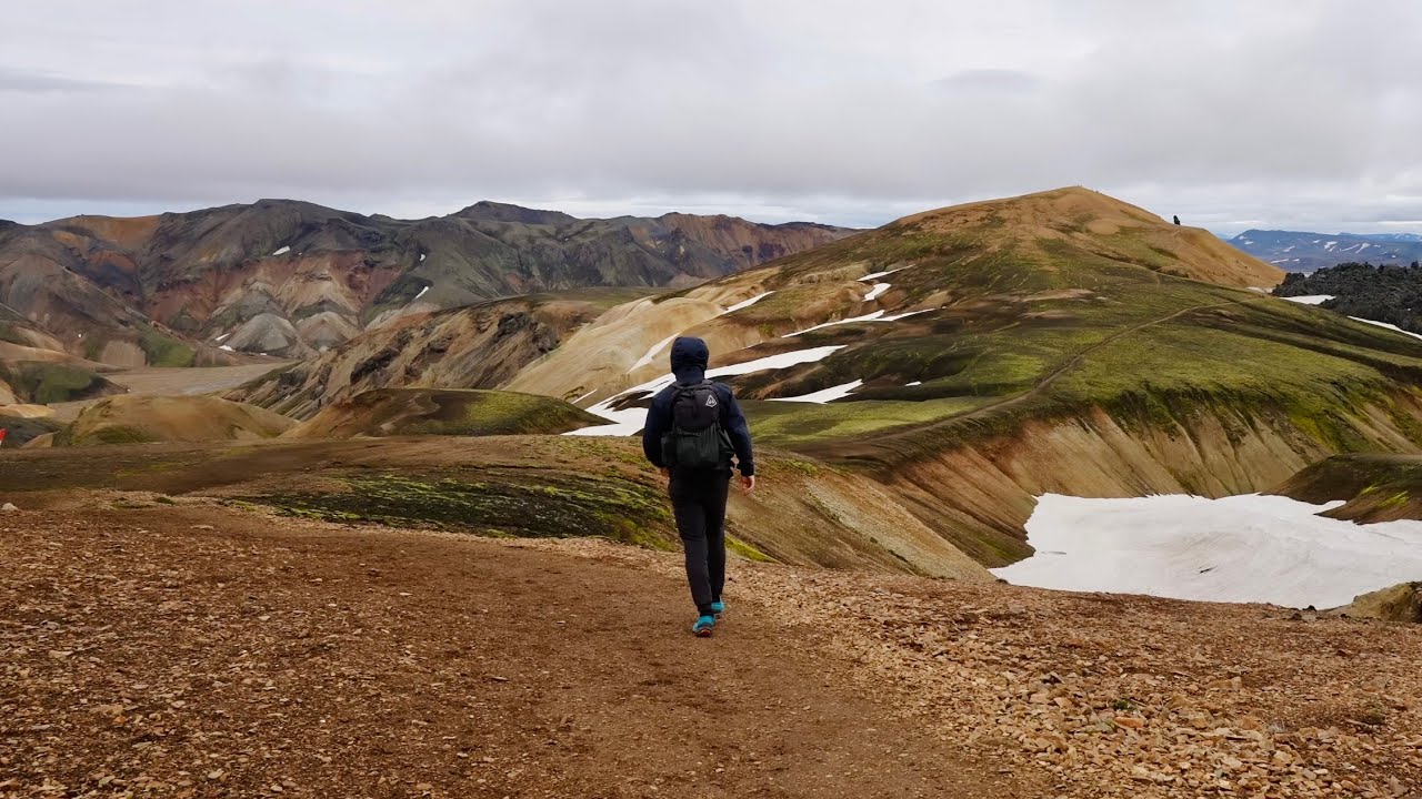 Hiking 60 miles on the Laugavegur Trail in Iceland