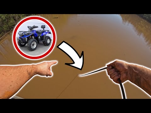 Stolen ATV Found Magnet Fishing