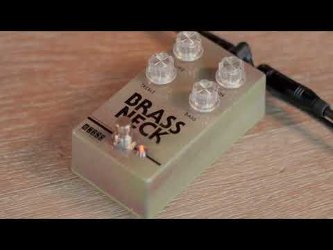 Moose Electronics Brass Neck Demo #5 - Fender Aerodyne Bass - C# Standard - Ampeg SVT II Pre..