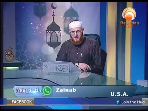 Ask Huda Ramadan 15th 1439 #HUDATV