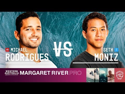Michael Rodrigues vs. Seth Moniz - Round of 32, Heat 10 - Margaret River Pro 2019