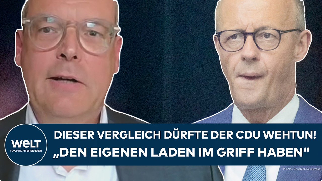 MERZ IM SCHATTEN ADENAUERS: Bitterer Vergleich für die CDU! „Den eigenen Laden im Griff haben“