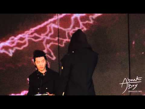 FANCAM 101229 JUNHO rehearsal illbeback rock