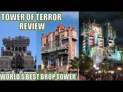 Tower of Terror & Guardians of the Galaxy Review & History, Disney Parks | World's Best Drop Tower