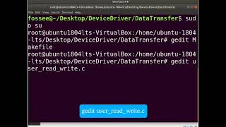 Data Transfer between User and Kernel Space-English