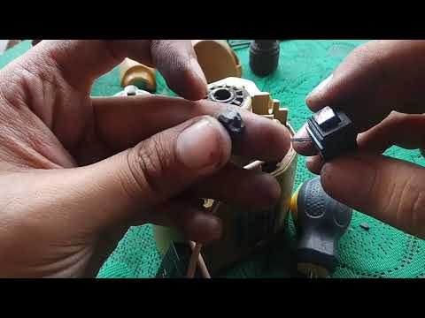 Cara perbaiki bor drill restoration [Black & Decker]