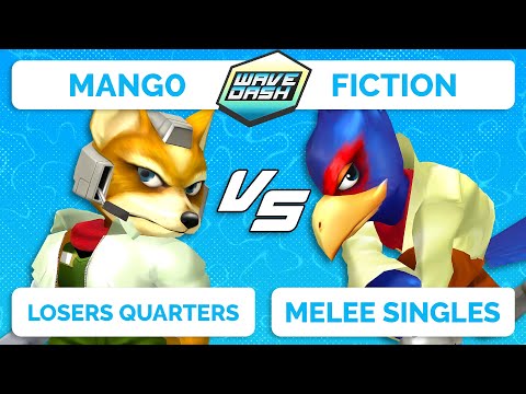 WAVEDASH 2022 - Mang0 (Fox) vs Fiction (Falco) - SSBM - Losers Quarters