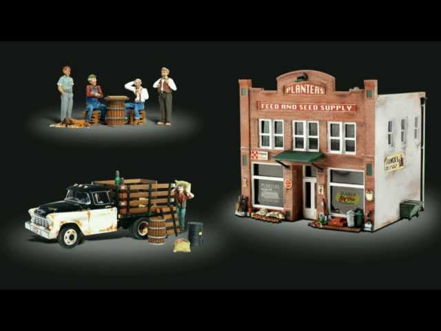 Planters Feed and Seed Supply - HO Scale Video