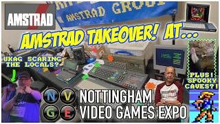 🕹️ AMSTRAD takeover at the Nottingham Video Games Expo! ⭐️ Plus... Spooky caves?! 😱 #NVGE