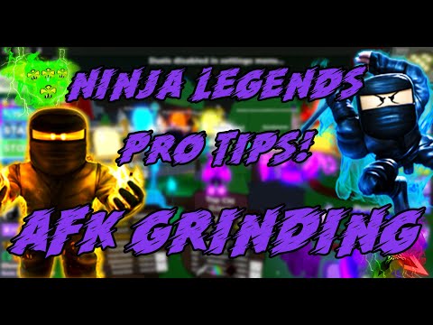 Ninja Legends Pro Tips - AFK Grinding