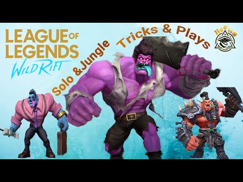 WHEN DR.MUNDO GODS PLAY WILD RIFT - Tricks & Plays -Dr Mundo Gameplay Highlights LOL MOBILE