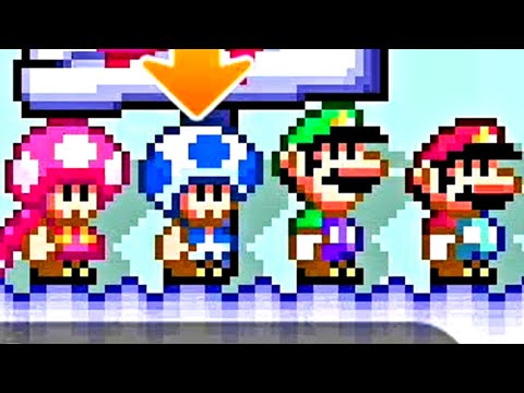 Super Mario Maker 2 Multiplayer Co-OP with Friends Online #303