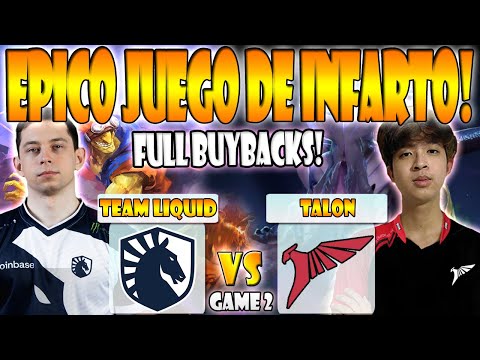 TEAM LIQUID VS TALON BO3[GAME 2] NISHA, ZAI VS 23SAVAGE - THE LIMA MAJOR 2023 - DOTA 2