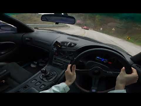 [POV] RX-7 chasing GT86 on touge