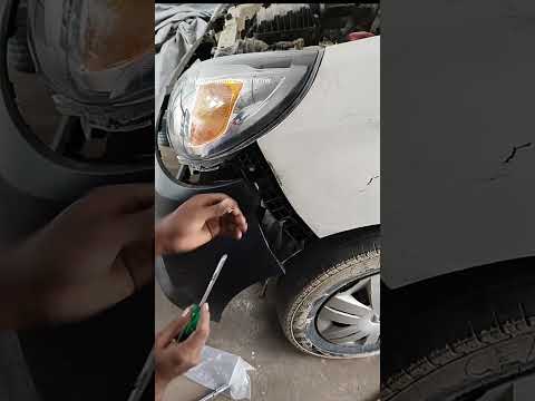 Bumper bracket installing.#shorts #shortsfeed #shortsvideo #car #repair #video