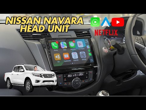Car Stereo Radio for Nissan Navara NP300 2015-2019, 9" Touchscreen Android 15 Car Radio Stereo Head Unit Dash Kit with Wireless CarPlay Android Auto GPS Navi SWC FM DSP WiFi Bluetooth Camera Mic video review thumbnail